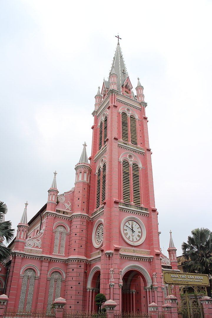Pink Church in Ho Chi Minh – A Beautiful Pink-Colored Attraction