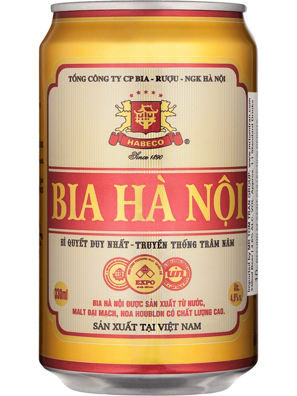 Bia Hanoi beer bottle