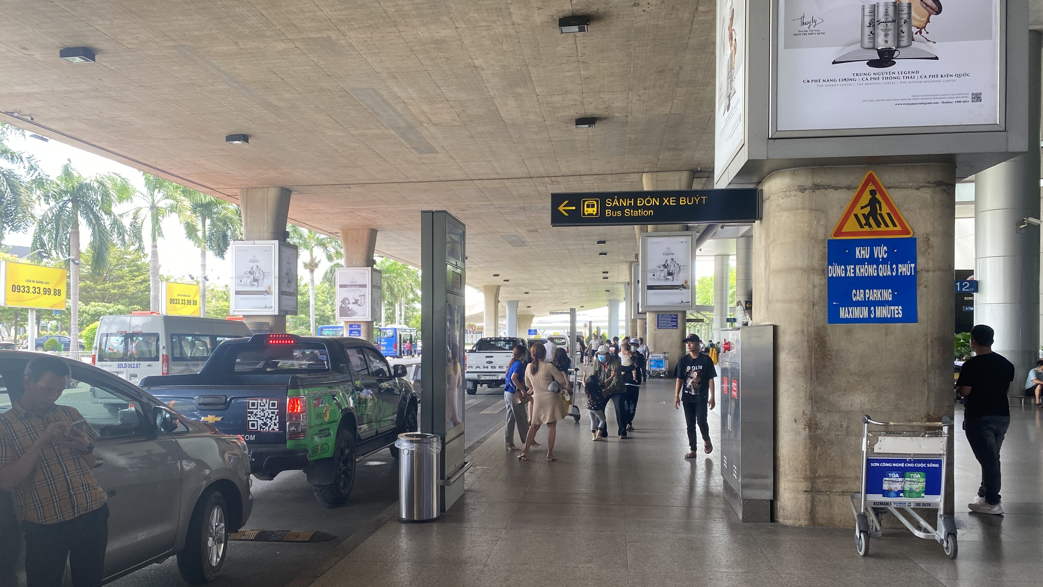 Ho Chi Minh City airport arrivals exit